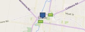 Martel Accounting location map