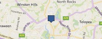 Mazda Parramatta Service location map