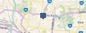 Naked For Satan location map