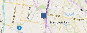 NTP Forklifts Australia location map