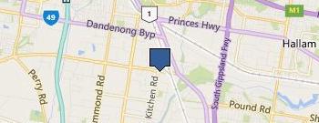 Officeway location map