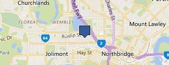 Online Office National location map