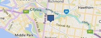 Outpost Café location map