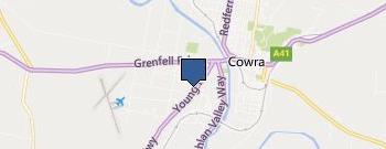 Paint Place Cowra location map