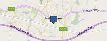 Pakenham Florist location map