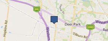 Pedders Caroline Springs location map