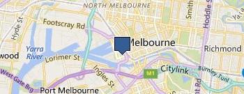 Penguin Childcare Melbourne location map