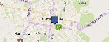 Peter Bowly Accounting location map
