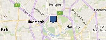 Peter Charles Geddes location map
