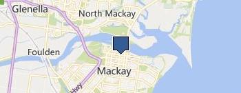 Pure Spa Mackay location map