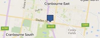 Sandercock & Cowie location map