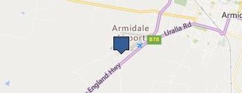 Saumarez Homestead location map