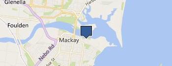 Sheds & Garages Mackay location map