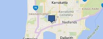 Sports Medicine Australia (WA Branch) location map
