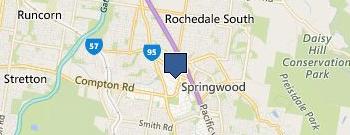 Springwood Nissan Service Centre location map