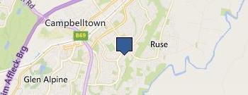 St Patrick's College location map