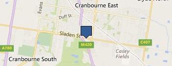 Storage King Cranbourne location map
