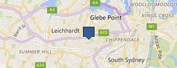 Surry Office National location map