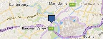Suttons Motors Holden - Arncliffe location map