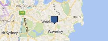 Sydney Sports Podiatry location map