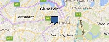 Sydney University Sports & Aquatic Centre location map