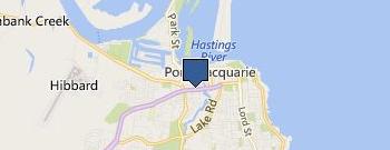 Taylor Byrne location map