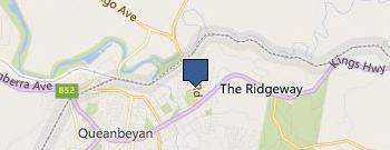 TJM Canberra location map