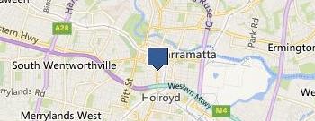 Trivett location map