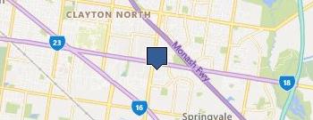 Waverley Party Hire location map