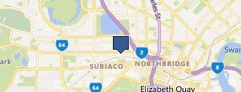 West Leederville Autos location map