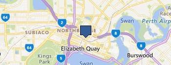 Zubias Threading location map