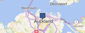 Discover New Zealand Travel Centre location map
