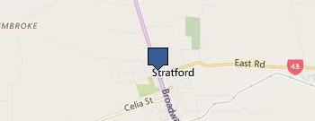 Guthrie Bowron Stratford location map