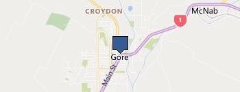 HealthCare NZ, Gore location map