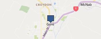 Mobil Gore location map