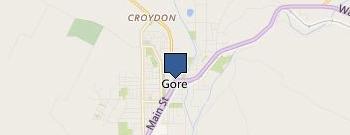 Paper Plus Gore location map