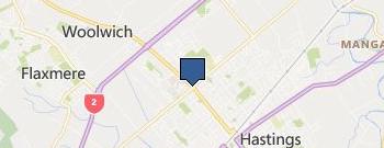 Te Mata School location map
