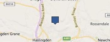 Scrap Car Haslingden location map