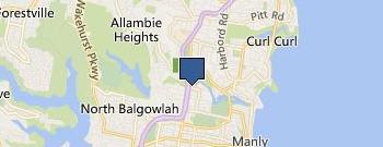 Courtmaster - Tennis Court Resurfacing & Maintenance Sydney location map
