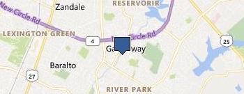 Emergency Appliance Service - Lexington location map