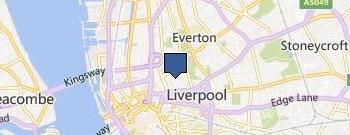 Fantastic Pest Control Liverpool location map