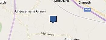 Chives Caterers location map