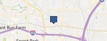 Stellar Athletics Sports Center location map