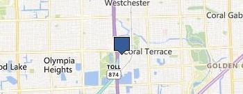 Pro Movers Miami location map
