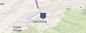 Margaritaville Resort Gatlinburg location map