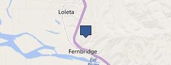 Humboldt CBD Oil location map