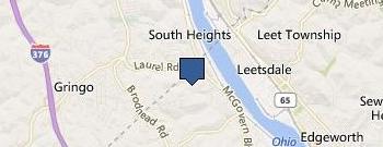 Glenwillard Cash for Cars location map