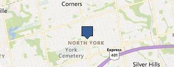 Kinton Ramen North York location map