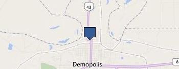 Bruce Gamble Painting location map