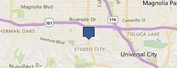 Drywall Repair Studio City location map